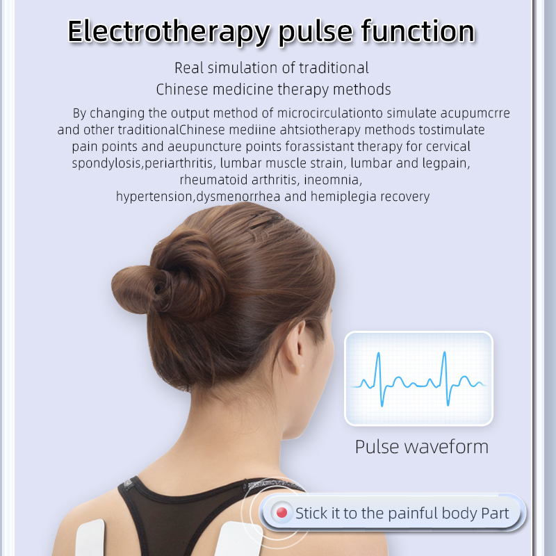 Medical Neck Shoulder Pain Relief Electric Pulse Massage Device Tens Unit Muscle Stimulate Therapy Machine Physiotherapy Ems Tens Massager